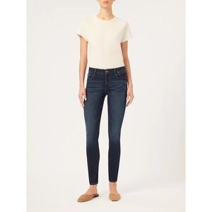 DL1961 Florence Skinny‎ Jean Womens Size 25 Warner Blue Mid Rise Instasculpt 30"